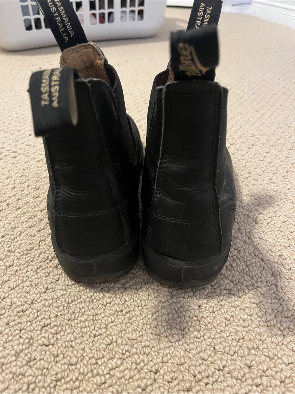 Blundstone 558 CLASSIC CHELSEA BOOTS IN BLACK Black Slip-On Work Boots 7 - Picture 4 of 5